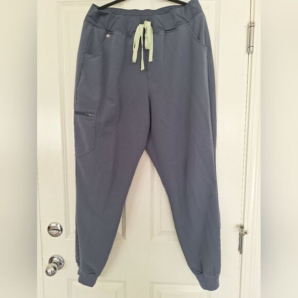 Figs light blue jogger pants size xl - Picture 1 of 9